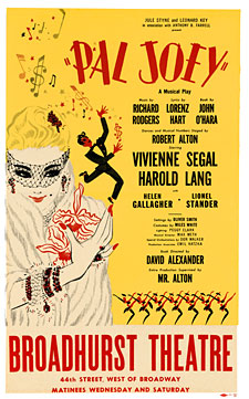 Pal Joey 1952 Producing