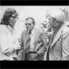 Jule flanked by Betty Comden and Adolph Green